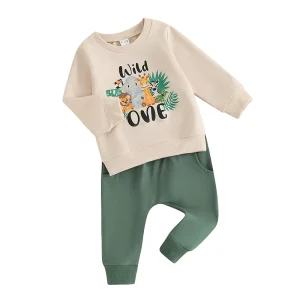 Baby's First Birthday - Long Sleeve Pull Over with Pants