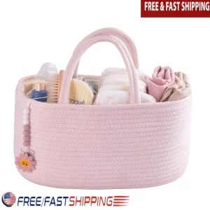 Baby Shower Gift Basket - Essentials Organizer Tote