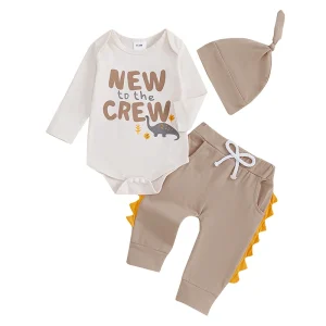 Adorable - Toddler 3-Piece Dinosaur Set